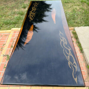 Inkwave – Custom Resin & Wood Art Table