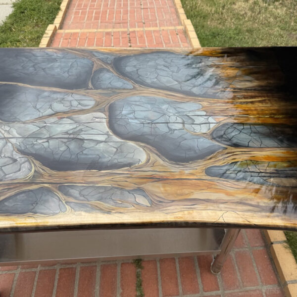 Shadow Grove – Custom Live Edge Fantasy Table - Image 3