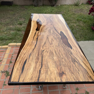 Wildgrain – Custom Live Edge Natural Table