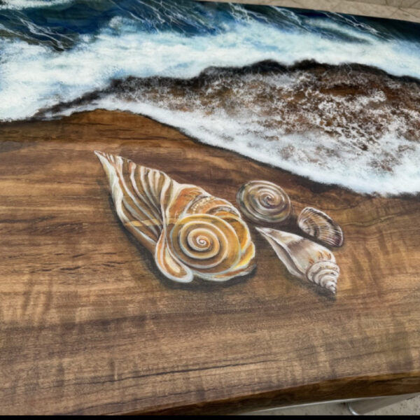 Tide Echo – Custom Live Edge Ocean Table - Image 2