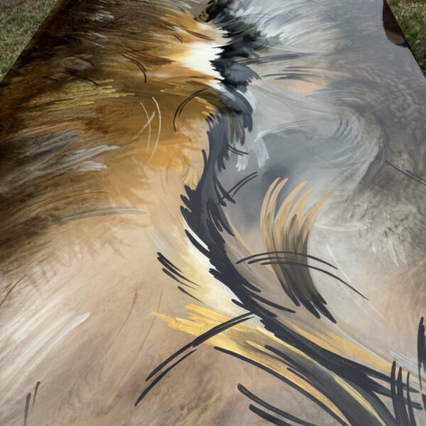 Stormbrush – Custom Resin Art Table - Image 2