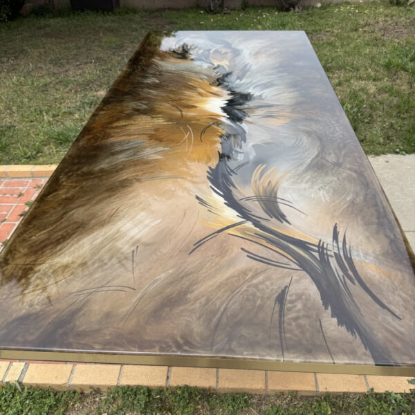 Stormbrush – Custom Resin Art Table - Image 3